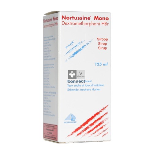 Nortussine Mono Sirop 125 ml