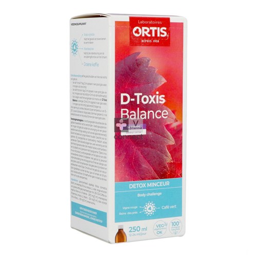 Ortis D Toxis Balance Cerise 250 ml