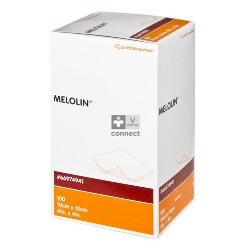 Melolin Compresses 10cmx10cm  100 Pieces   R.4941