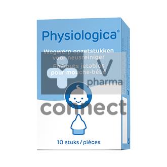 Physiologica Embout Nasal Jetable 10 Pièces