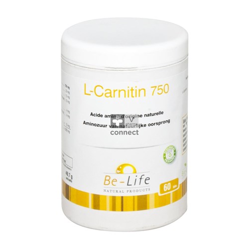 Be-Life Carnitine L 750 mg 60 Comprimés