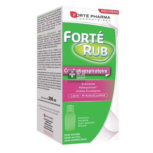 Forte Forterub Respiratoire Sirop 200 Ml