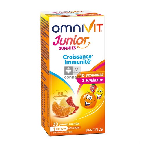 Omnivit Junior 30 Gommes