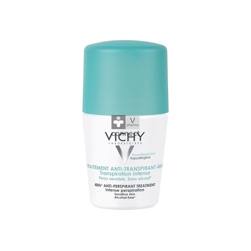 Vichy Déodorant Anti Transpirant 48H Transpiration Intense Roll On 50 ml