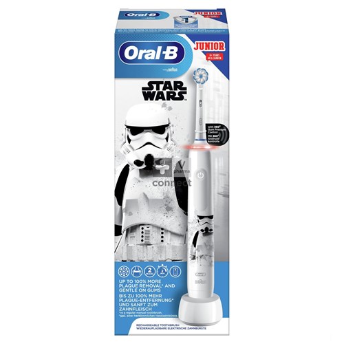 Oral B App. D505 Junior Star Wars White Eb60