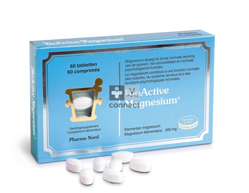 BioActive Magnesium 60 Comprimés Pharma Nord