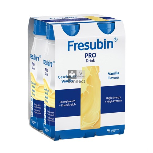 Fresubin Pro Drink Vanille 4 X 200ml