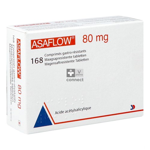 Asaflow 80 Mg 168 Comprimes