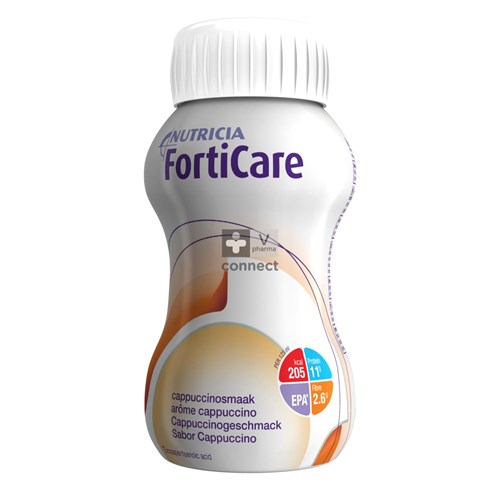 Forticare Cappuccino 125 ml 4 Pièces