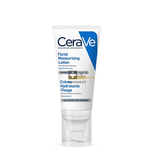 Cerave Crème Hydratante Visage Spf50 52 ml