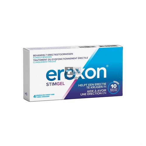 Eroxon Stim.gel Erectiestoornissen Tubes 4