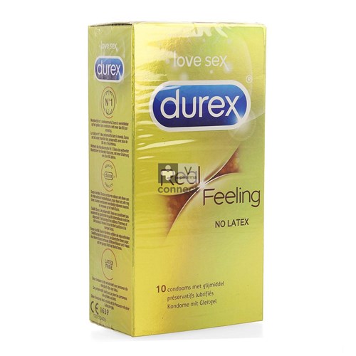 Durex Real Feeling Condoms 10 Pièces