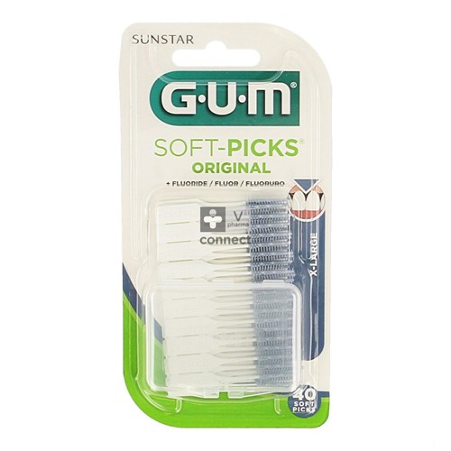 Gum Soft Picks Original X-large 40 636m40