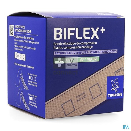 Biflex 16+ Medium Stretch+indic. Beige 8cmx3,0m 1