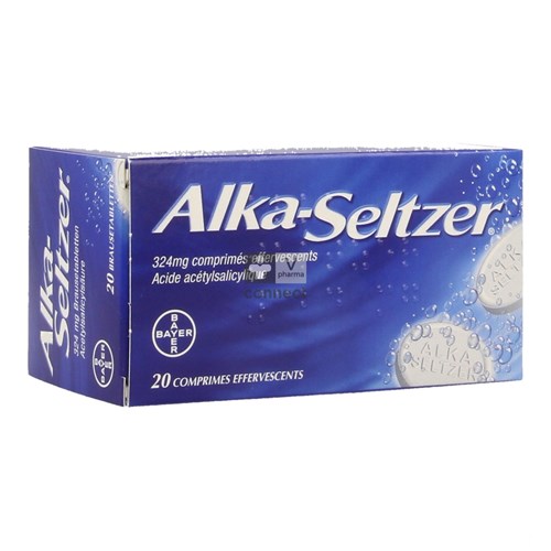 Alkaseltzer 324 mg 20 Comprimes