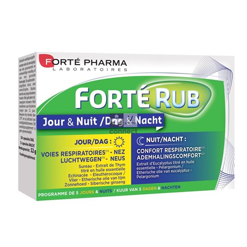 Forte Forté Rub Jour et Nuit 15 Gélules