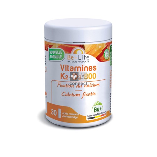 Be-Life Vitamines K2-D3 800  30 Gélules