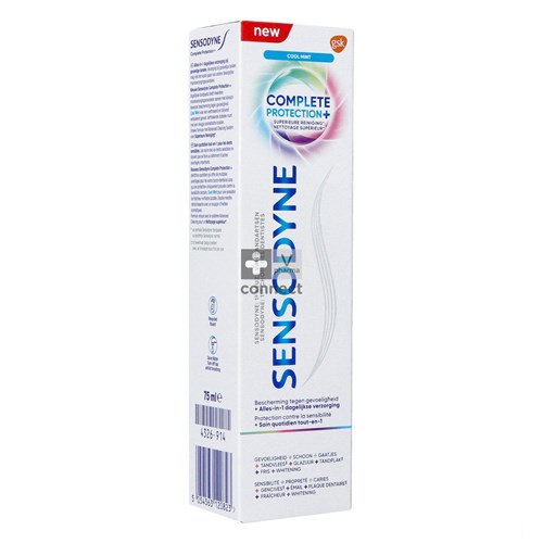 Sensodyne Dentifrice Complete Protect Cool Mint 75 ml