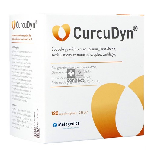 Metagenics Curcudyn 180 capsules
