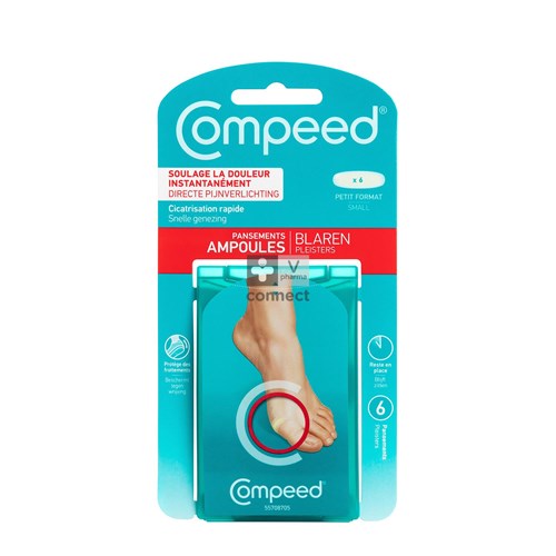 Compeed Pansement Ampoules Small 6 Pieces