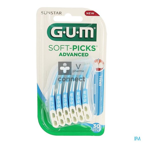 Gum Softpicks Brosses Interdentaires Small 30 Pièces