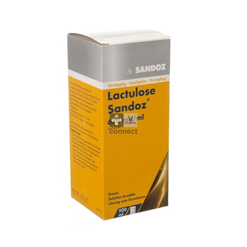 Lactulose Sandoz Sirop 500 ml