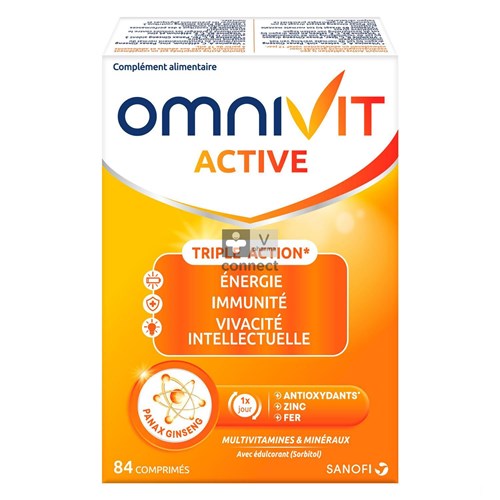 Omnivit Active 84 tabletten