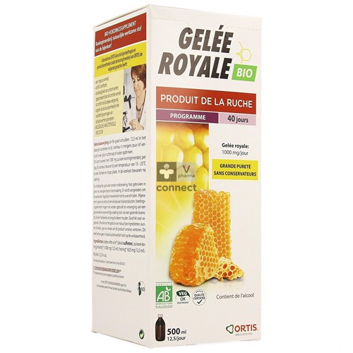 Ortis Gelée Royale Bio  500 ml
