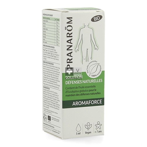 Pranarom Aromaforce Bio Défenses Naturelles Huile Essentielle 5 ml