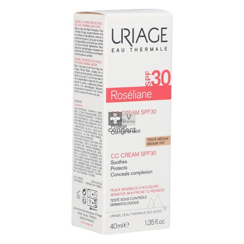Uriage Roseliane Cc Crème SPF30  40 ml