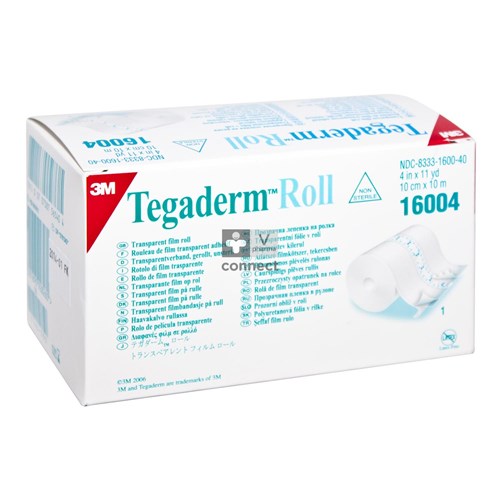 Tegaderm Roll 3m Film Transp. 10cmx10m 1 16004