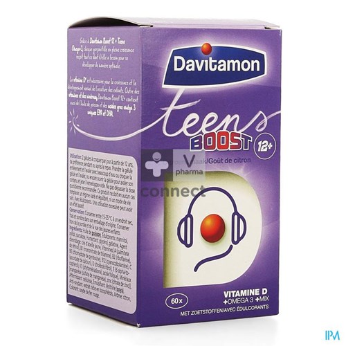Davitamon Boost Teens Omega-3  60 Capsules