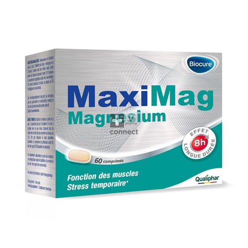 Biocure Long Action Magnesium 60 Comprimés