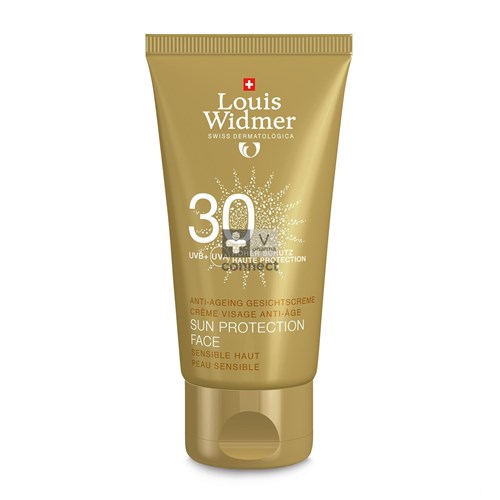 Widmer Sun Protection Visage SPF30 Sans Parfum 50 ml