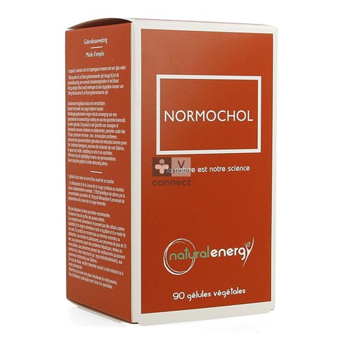 Normochol Caps 90x600mg Natural Energy Labophar