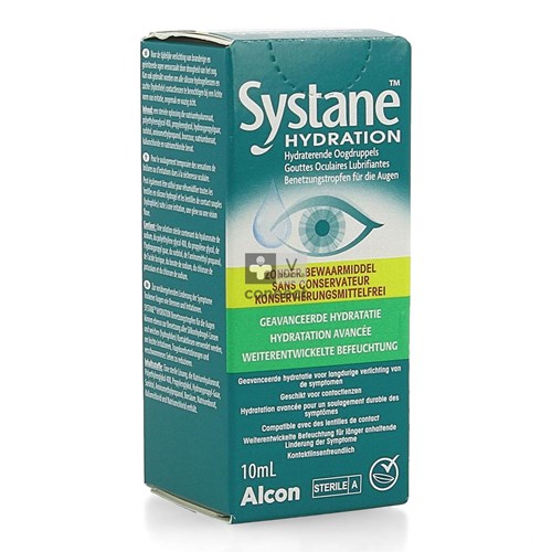Systane Hydratation Goutte Oculaire Sans Conservateur 10 ml