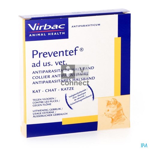 Preventef Collier Antiparasitaire Chat