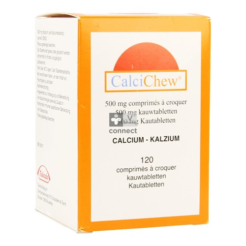 Calcichew 500 mg 120 kauwtabletten