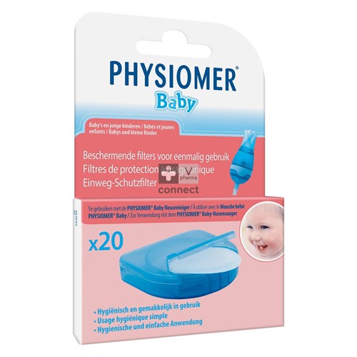 Physiomer Baby Beschermende vervangfilters 20 stuks