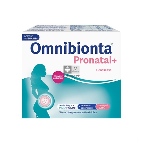 Omnibionta Pronatal + 56 Comprimés