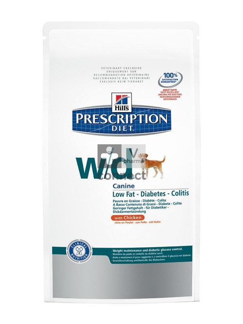 Hills Prescription Diet W/D Canine 12 Kg