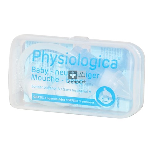 Physiologica Mouche Bebe Bleu + 3 Embouts
