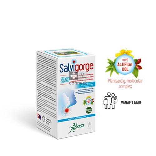 Aboca Salvigorge Spray Sans Alcool 30 ml