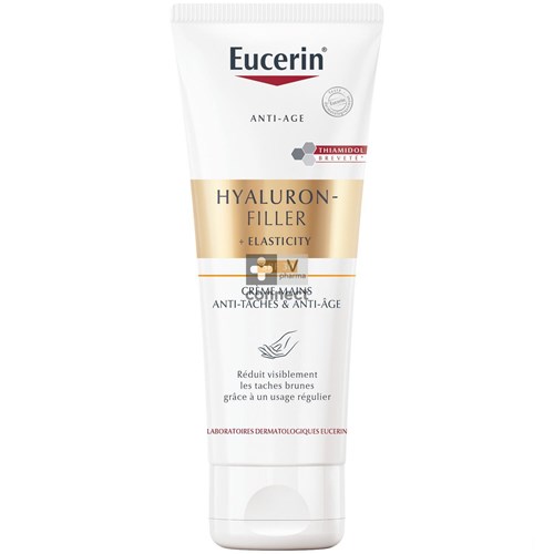 Eucerin Hyaluron Filler + Elasticity Crème Mains Anti-Taches 75 ml