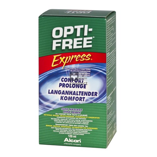 Opti Free Express Solution pour Lentilles 120 ml