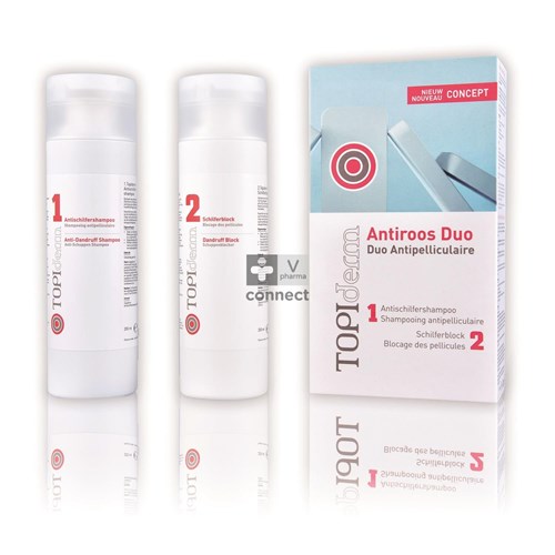 Topiderm Shampoing Antipelliculaire Duo 2 x 200 ml