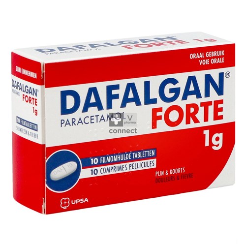 Dafalgan Forte 1 g 10 tabletten