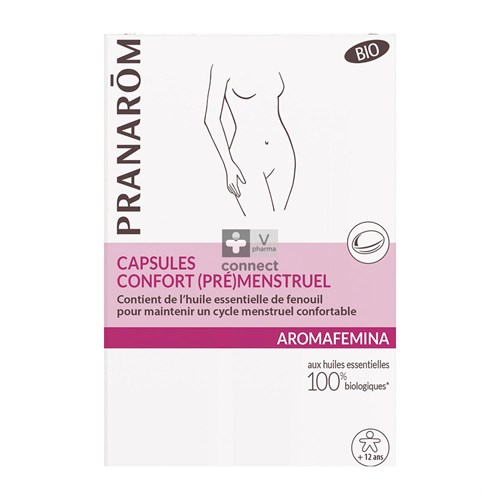 Pranarom Aromafemina Confort (Pré)Menstruel 30 Capsules