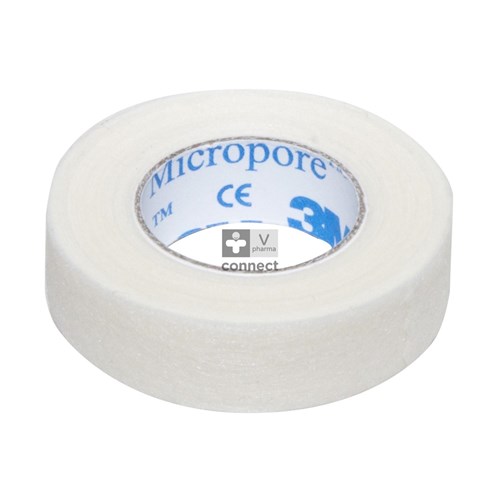 3M Micropore hechtpleister 12,5 mm x 9,14 m