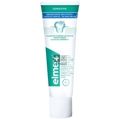 Elmex Dentifrice Sensitive Whitening 75 ml